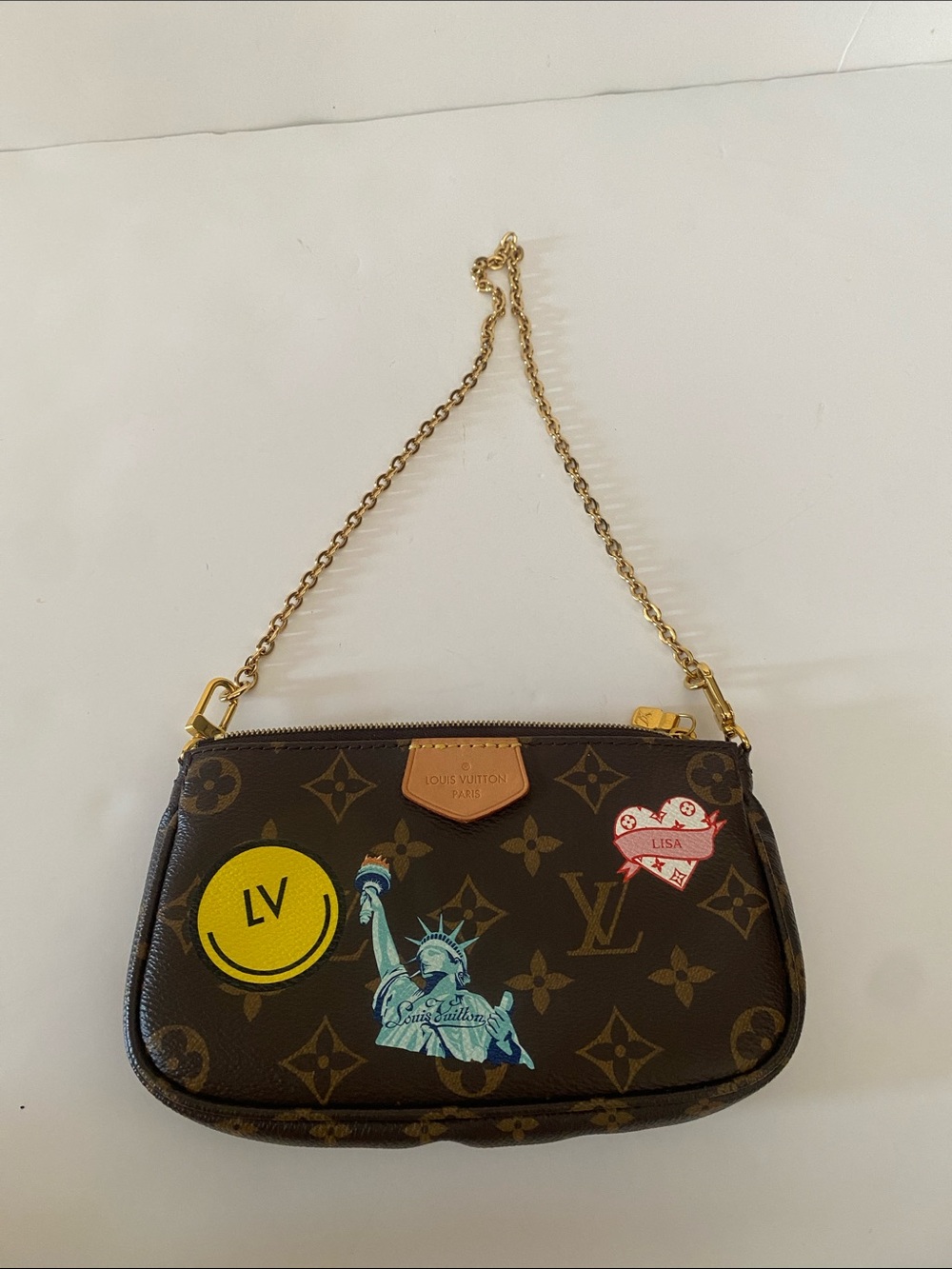 Louis Vuitton multi pochette (SMALL POUCH ONLY)